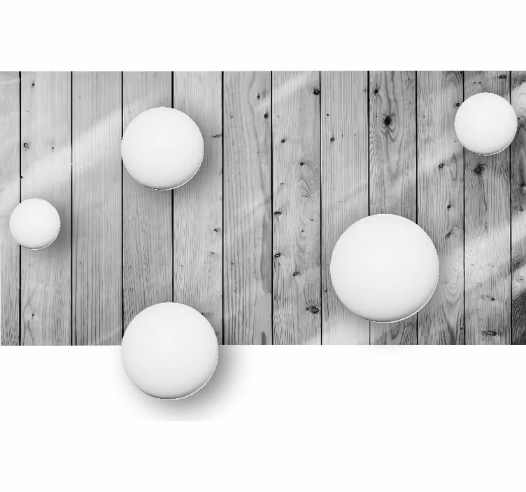 Textury a vzory fototapeta geometrické uspořádání koulí - TenStickers