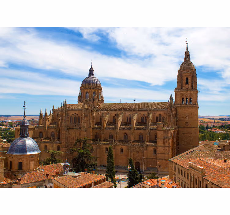 Fototapeta madrid pohled na historickou katedrálu - TenStickers