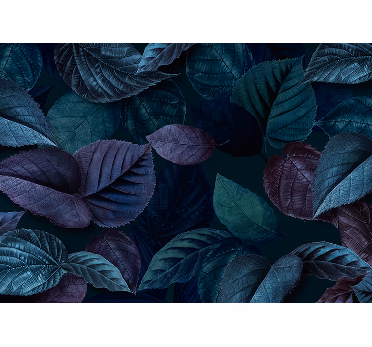 Příroda fototapeta měkké vzory listů - TenStickers