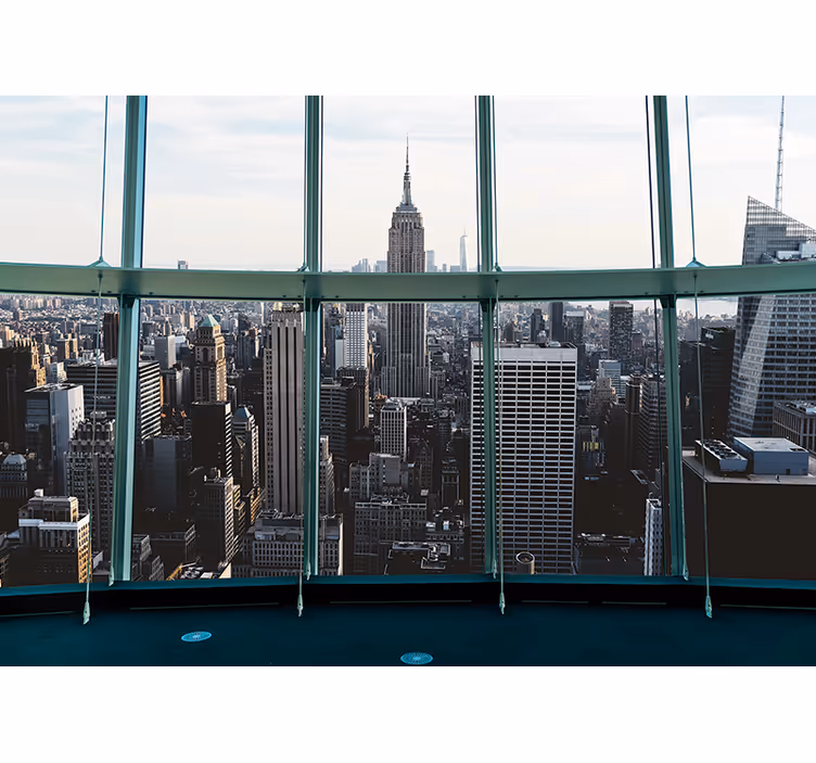 New york fototapeta městská panorama empire state - TenStickers