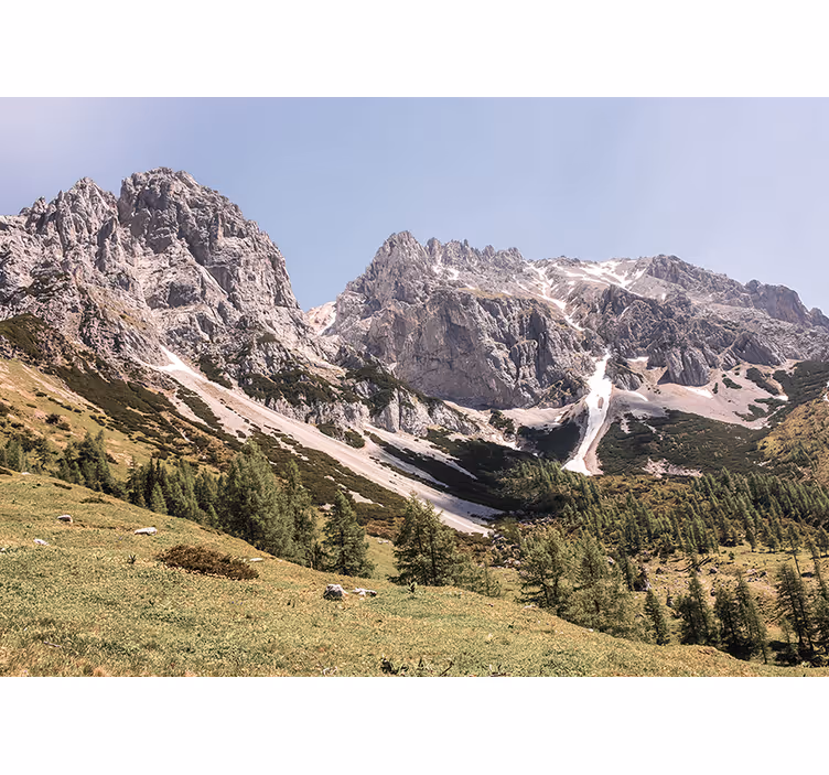 Fototapeta alpská klidnost - TenStickers