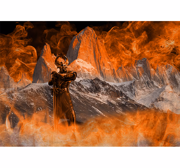Fototapeta heimdall, strážce bifrostu - TenStickers