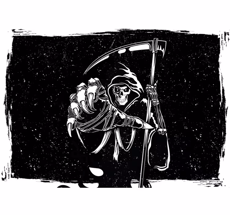 Fototapeta předvečer všech svatých s ilustrací smrti - TenStickers
