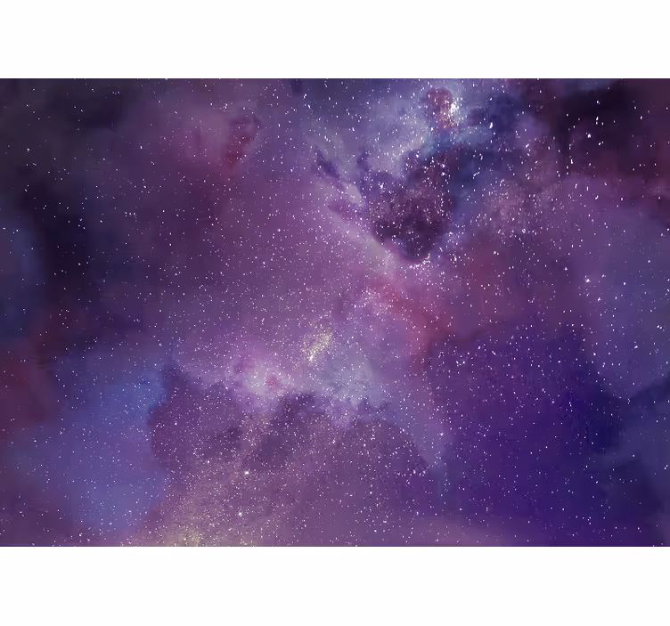 Fototapeta z fialové galaxie stardust - TenStickers