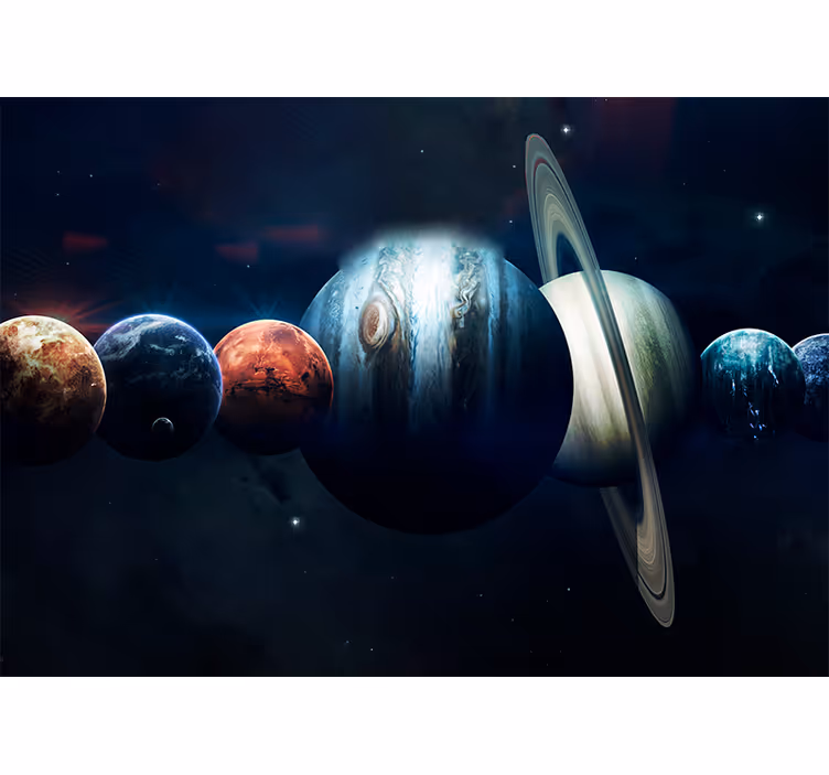 Fototapeta galaxie s hvězdami vesmíru - TenStickers