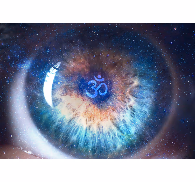 Zen foto tapeta kosmické oko - TenStickers
