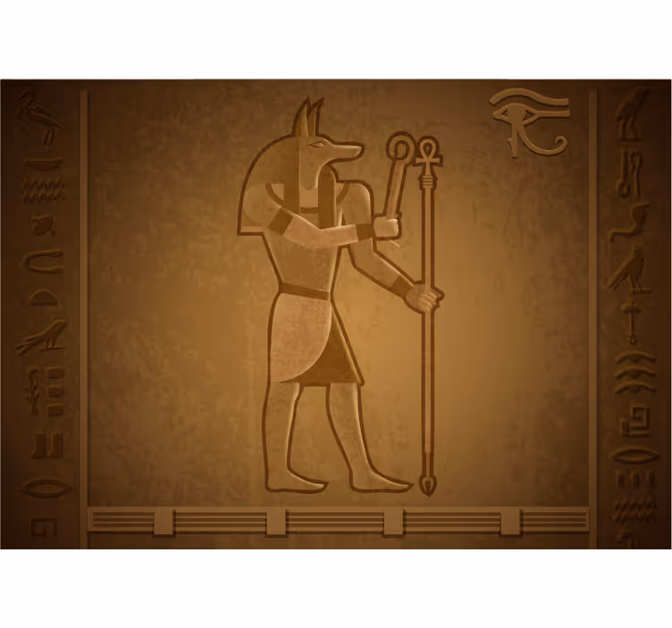 Fototapeta zvířata egyptská božstva - TenStickers