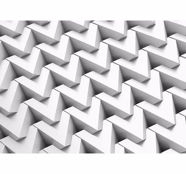 Textury a vzory fototapeta třírozměrný chevron - TenStickers