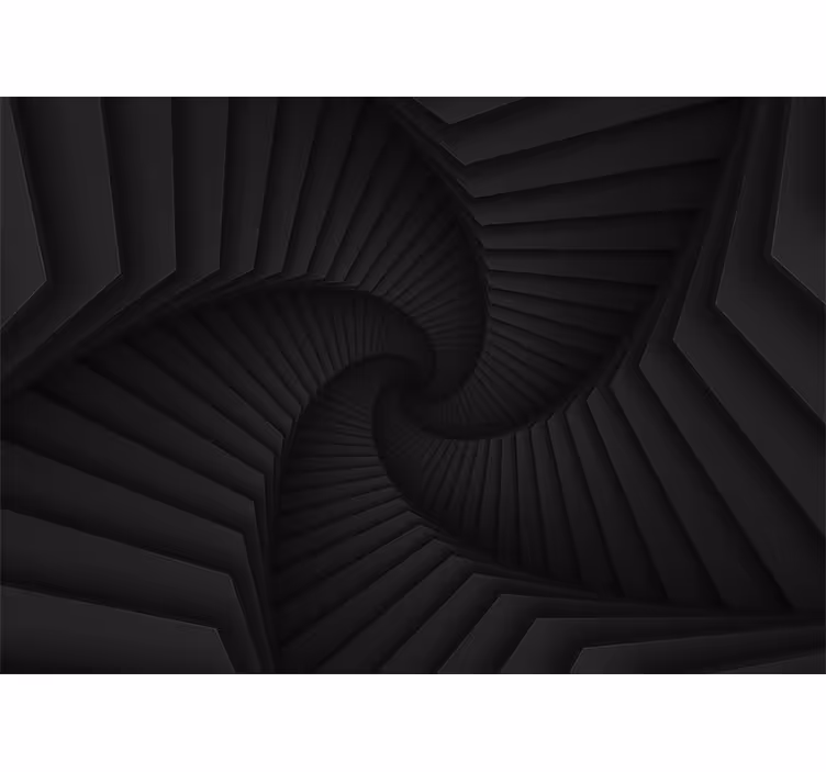 Abstraktní fototapeta složitá spirální forma - TenStickers