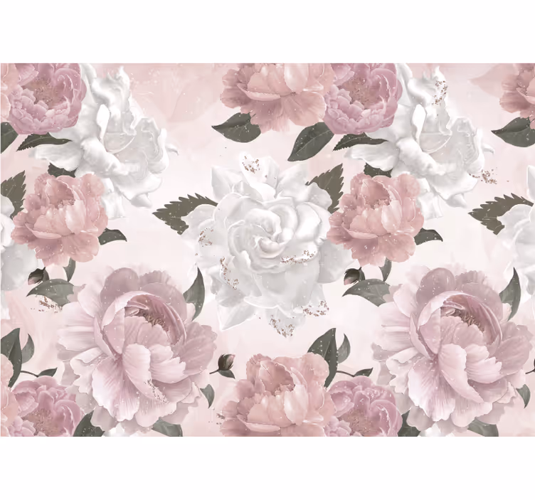 Fototapeta květiny elegantní botanická kompozice - TenStickers