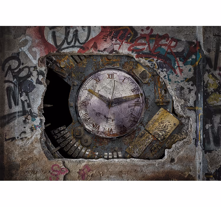 Industrial old time cement moderní fototapeta - TenStickers