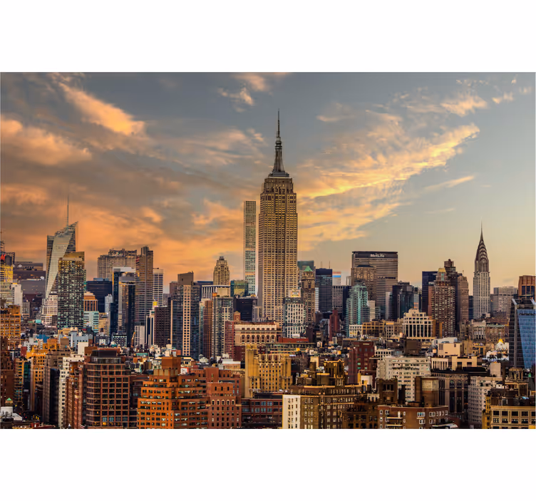 Nový York Skyline Fototapeta kancelář - TenStickers