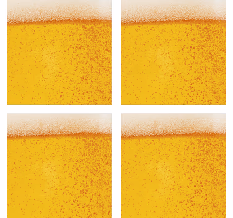 Pivo texturypodtácek pivní rohože - TenStickers