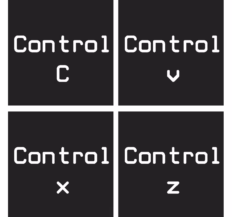 Control c + control v geek tácky - TenStickers