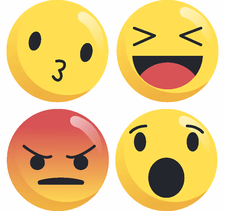 Emotikony geek pít tácky - TenStickers