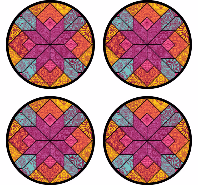 Paisley mozaikapodtácek - TenStickers