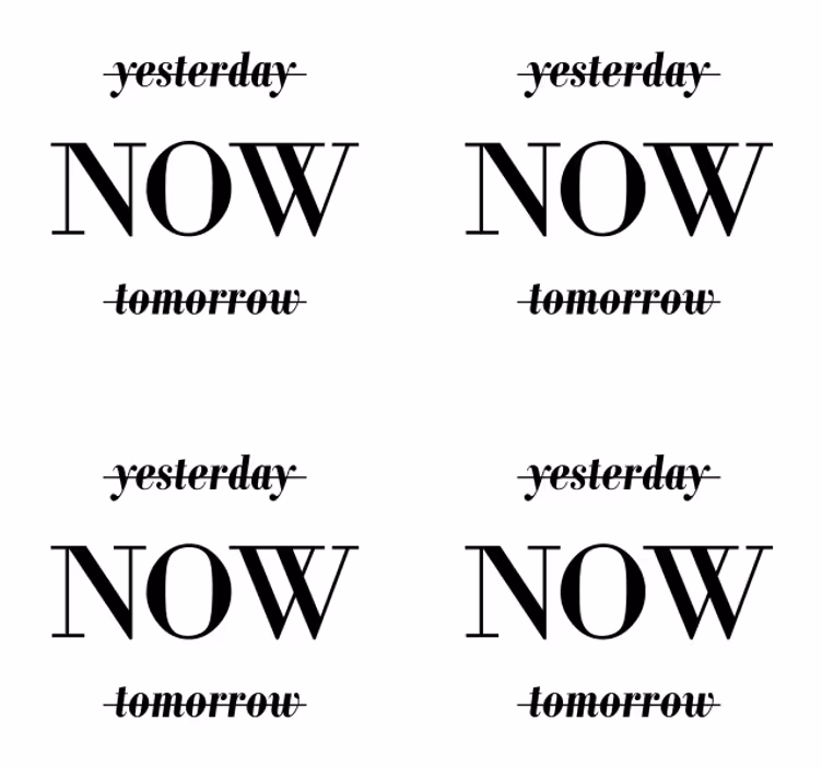 Podtácek citát s typograficky inspirovanou frází - TenStickers
