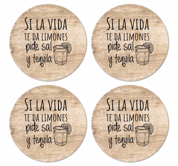 Podtácek citát užijte si chvíle života - TenStickers