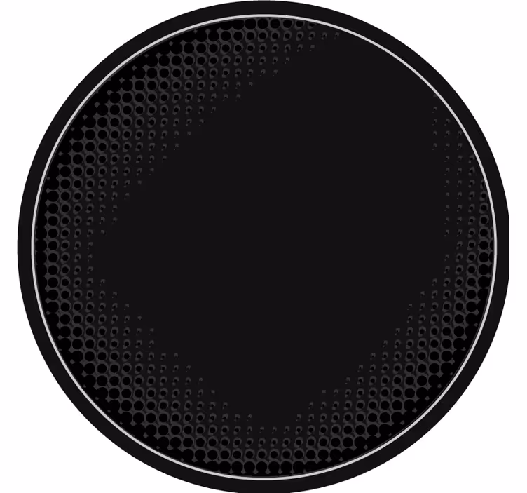 Pivní podtácek s texturovaným kruhovým povrchem - TenStickers