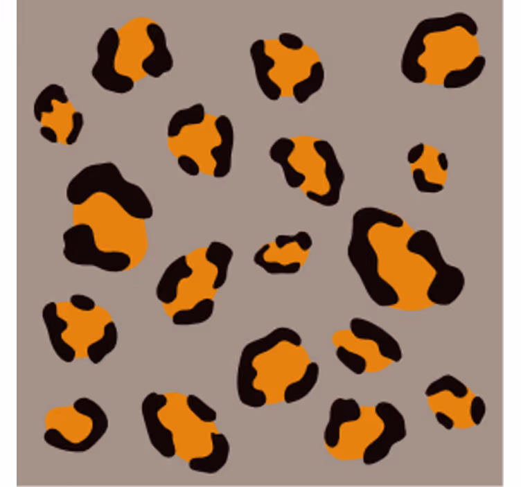 Pivní podtácek s leopardím vzorem - TenStickers