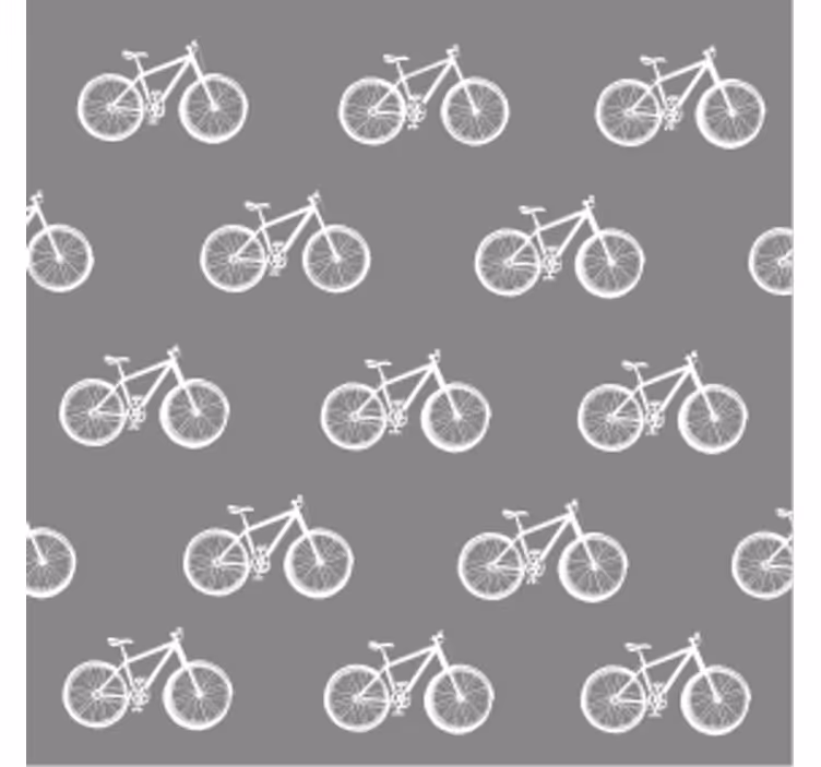 Moderní podtácek s motivem bicyklu - TenStickers