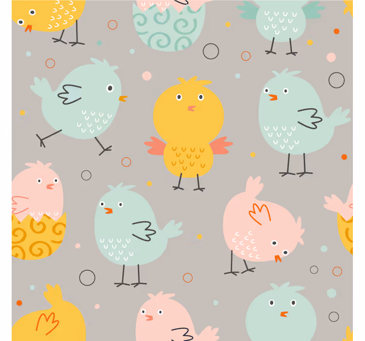 Blázen podtácek veselí barevní ptáci - TenStickers