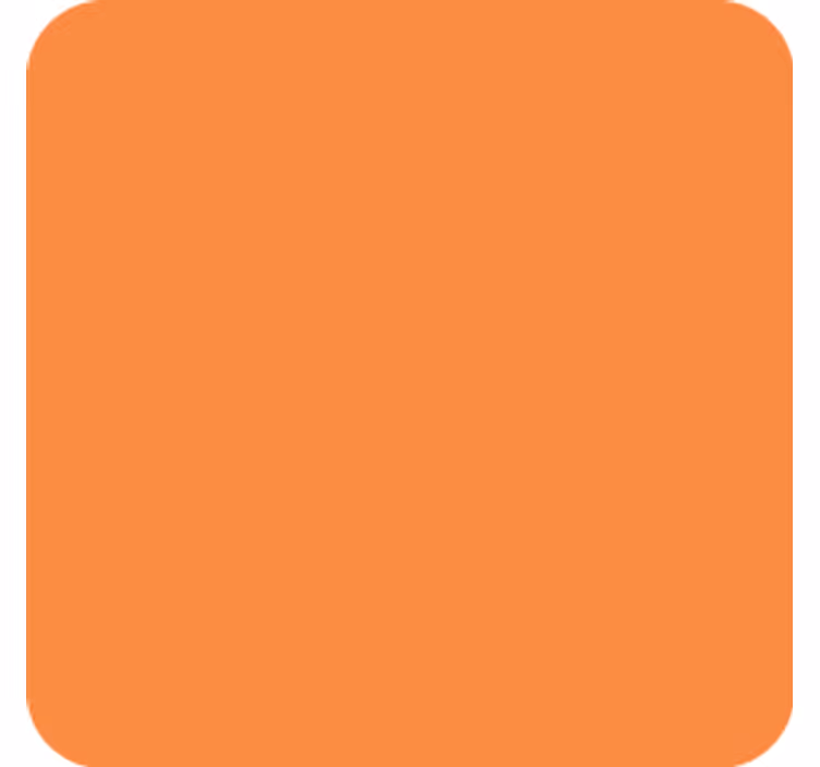 Efekt textury podtácků jednoduchý oranžový povrch - TenStickers