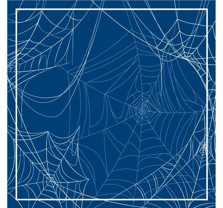 Složitý webový vzor Halloweenský podtácek - TenStickers