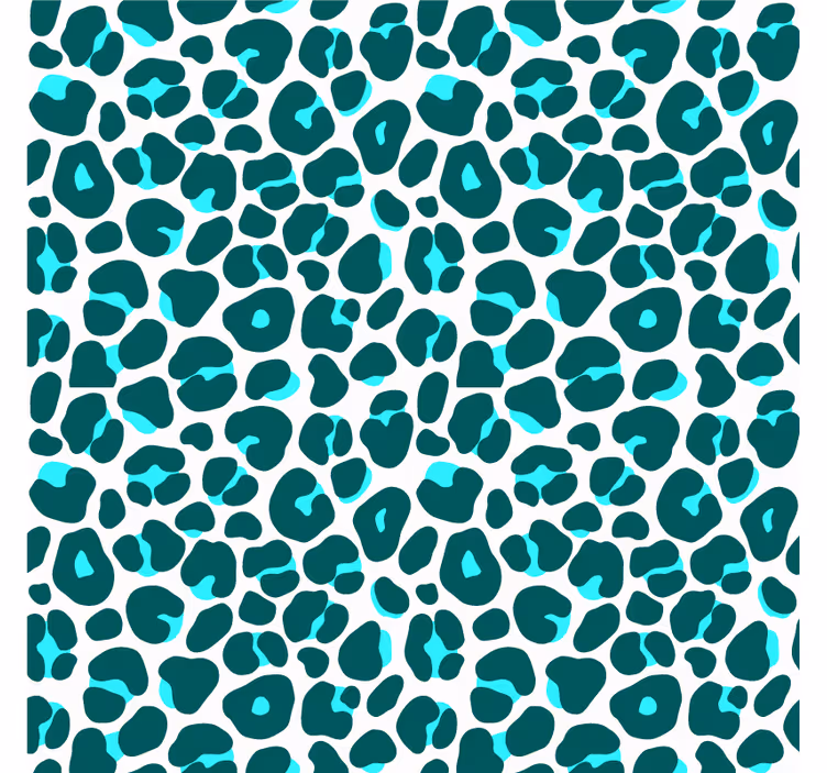 Efekt textury podtácků leopardí skvrna - TenStickers