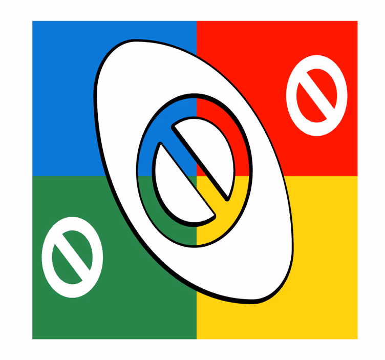 Blázen podtácek barevné kruhové tvary - TenStickers