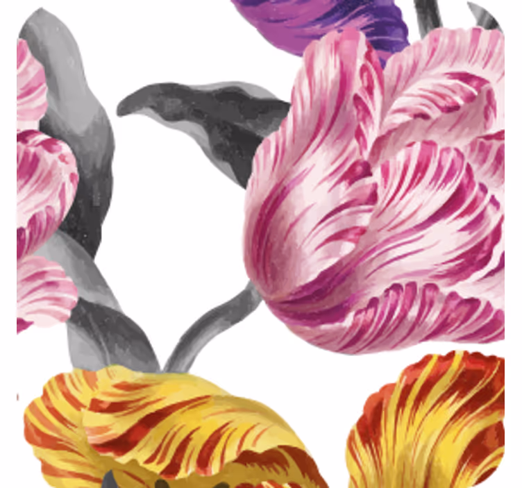 Moderní podtácek s živými botanickými motivy - TenStickers