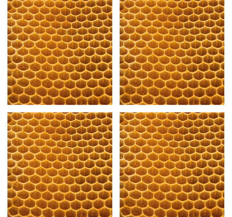 Voštinové šestiúhelníky texturypodtácek - TenStickers