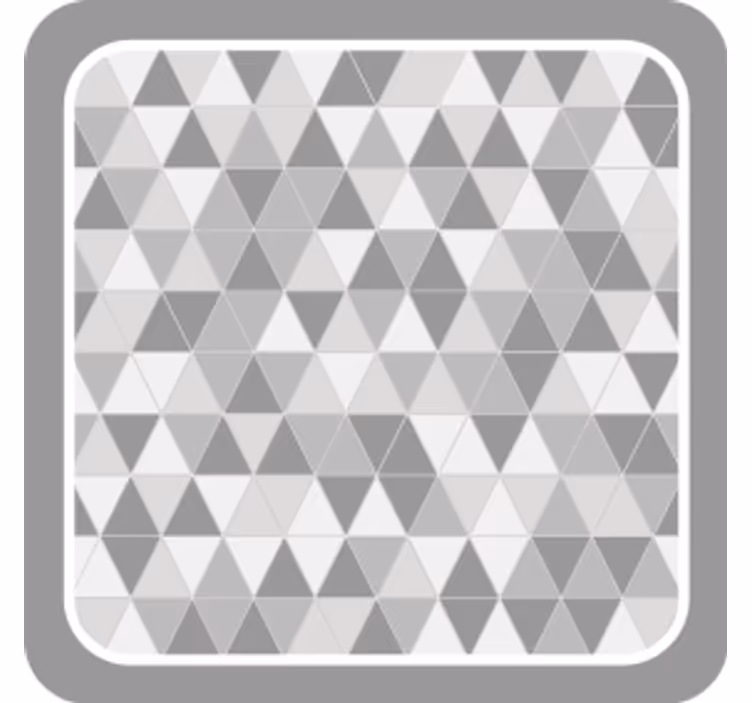 Efekt textury podtácků geometrický trojúhelníkový vzor - TenStickers