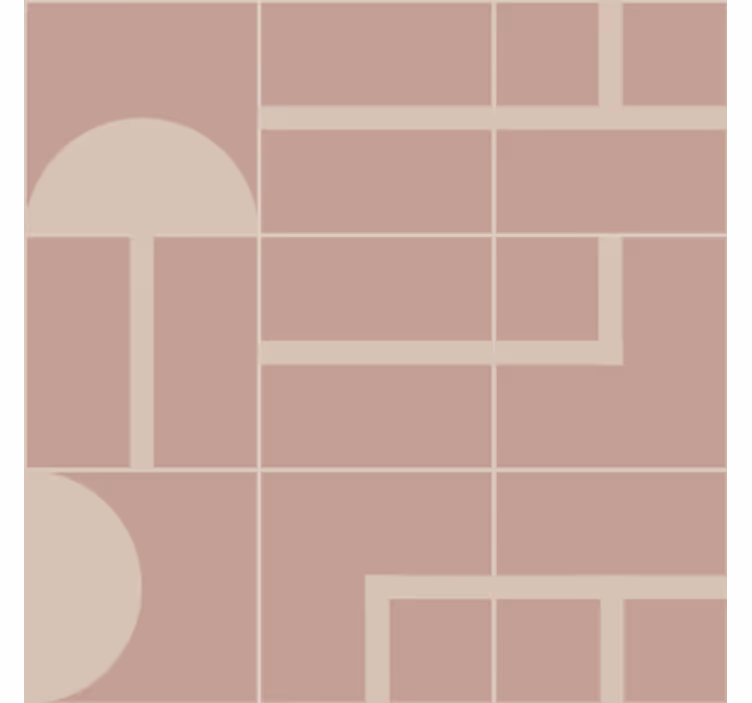Geometrický vzorovaný povrch efekt textury podtácků - TenStickers
