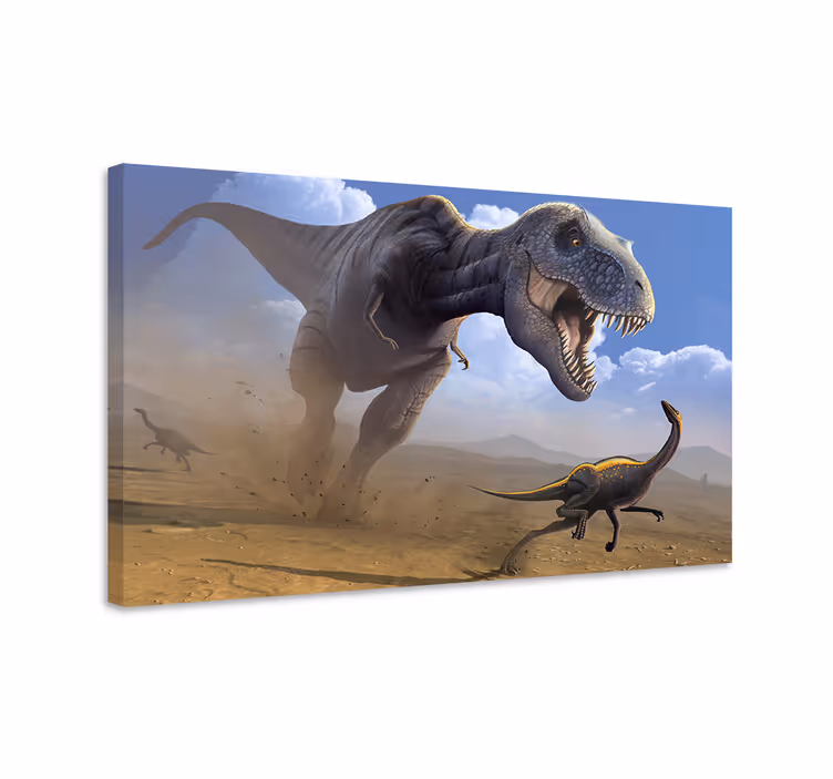 Lov t-rexe Obraza dinosaurů - TenStickers