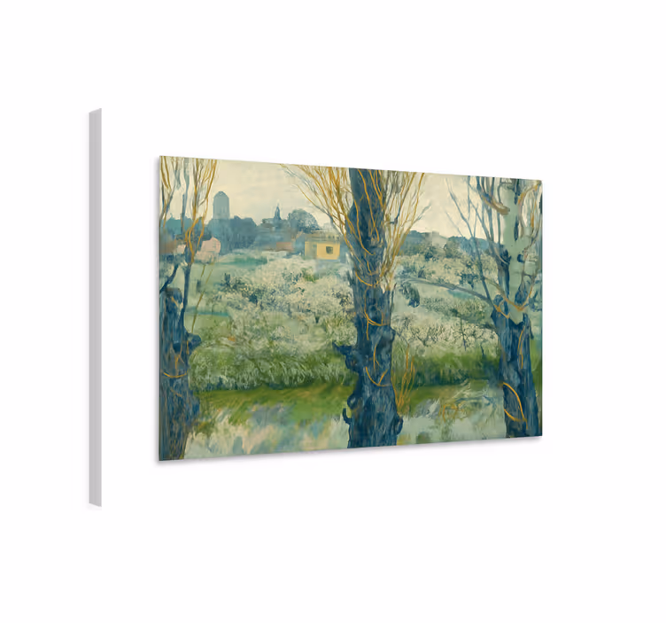 Pohled na arles van gogh Umělecká obraza - TenStickers