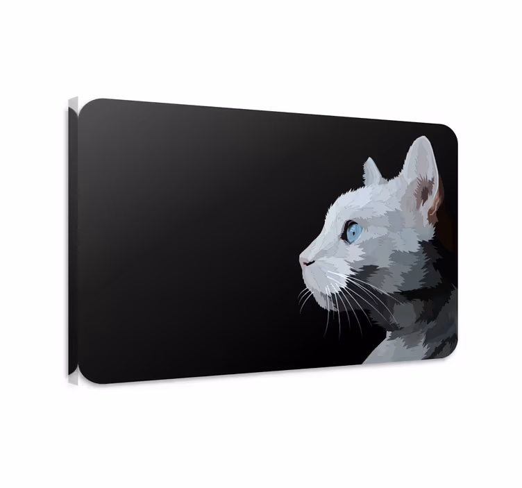 Obraza koček s modrýma očima - TenStickers