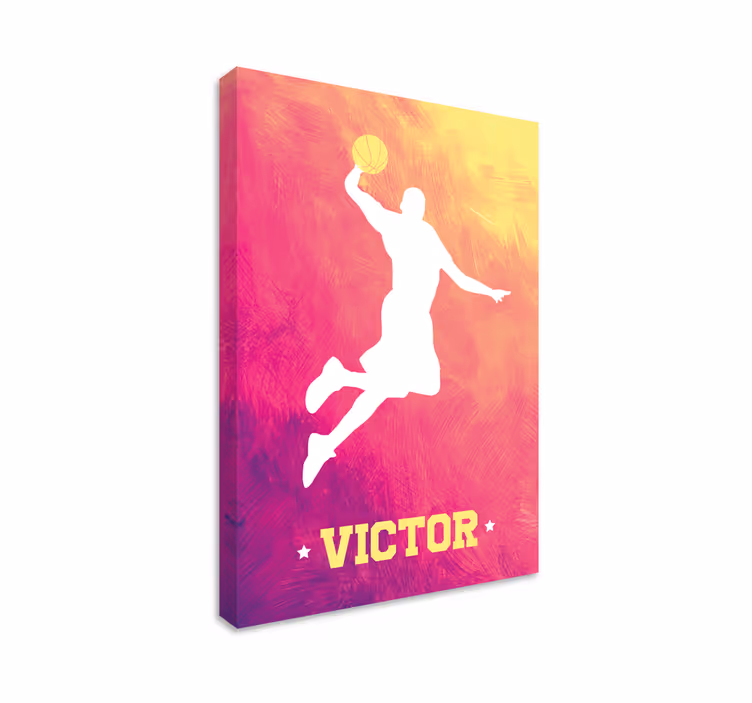 Silueta slam dunk Obraza Sport - TenStickers