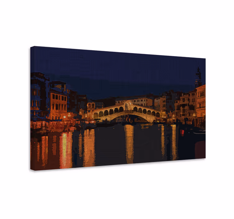 Obrazy na plátně canal grande v benátkách - TenStickers