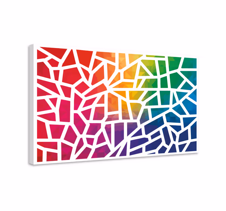 Obrazy na plátně mosaico de colores - TenStickers