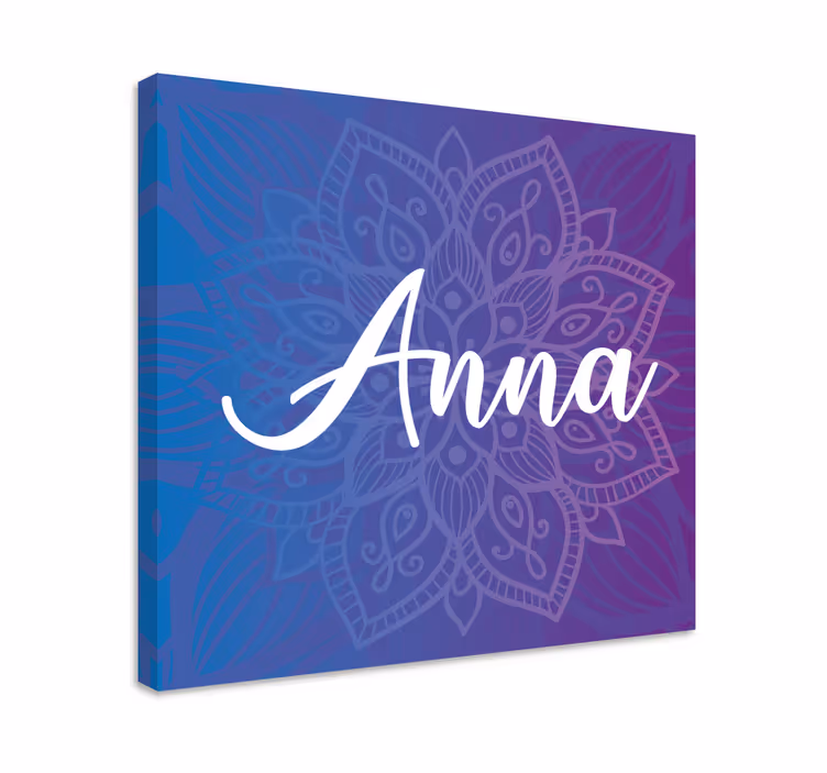 Personalizované mandala obraz nástěnné umění - TenStickers
