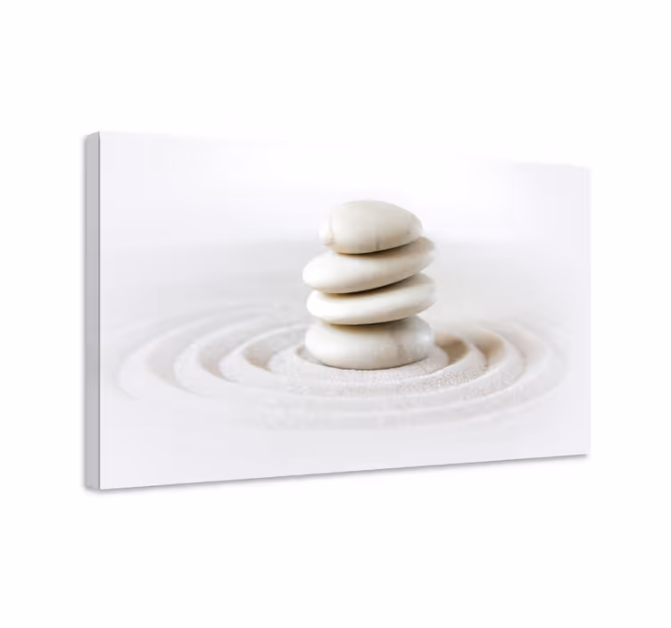 Zen stones stack obraz umění - TenStickers
