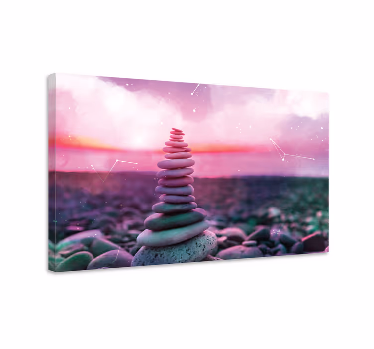 Obraz na plátně zen kameny - TenStickers