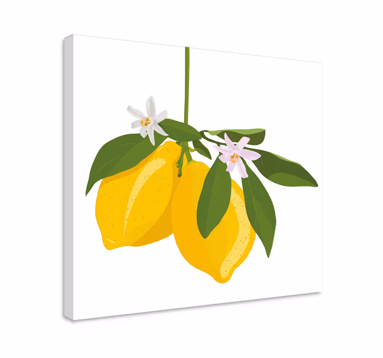 Citron strom ovoce obraz umění - TenStickers