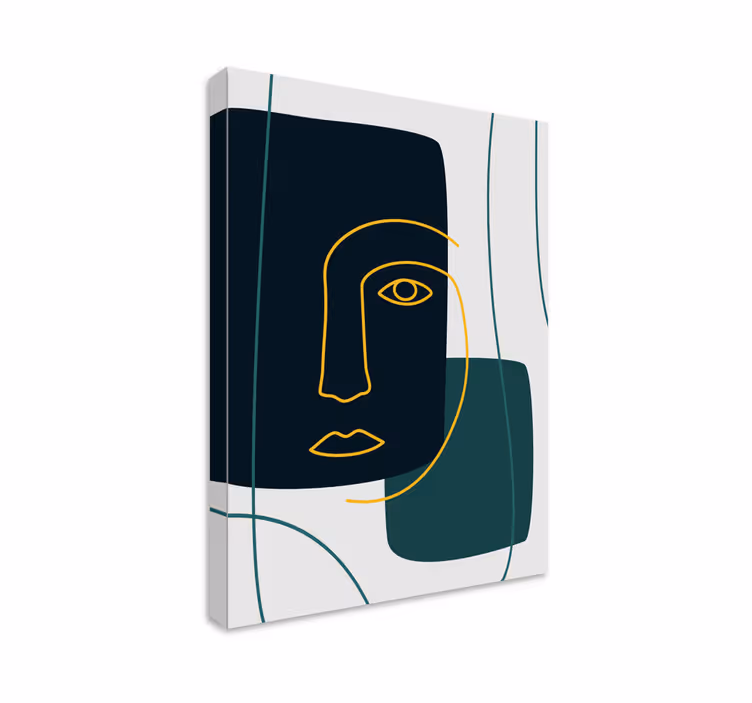 Abstraktní kancelářské obraz - TenStickers