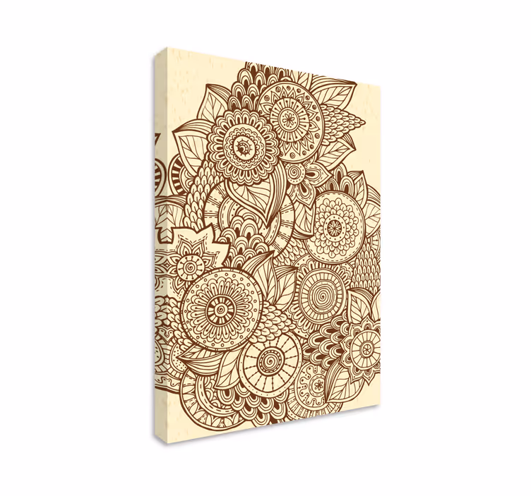 Mandala geometrický vzor mandala obraz umění - TenStickers