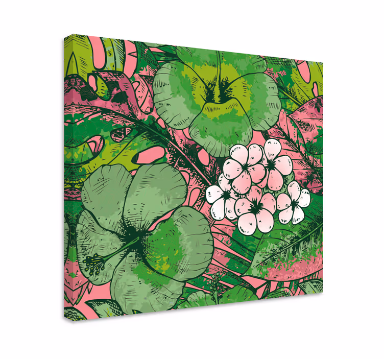 Obraza květin a rostlin botanické aranžmá - TenStickers