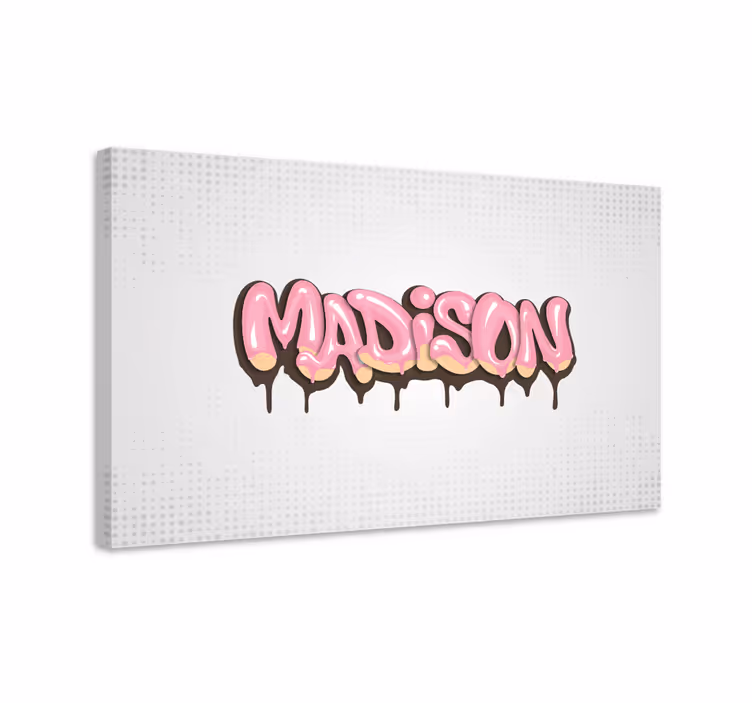 Dětský přizpůsobitelný graffiti pro teenagery na plátně - TenStickers