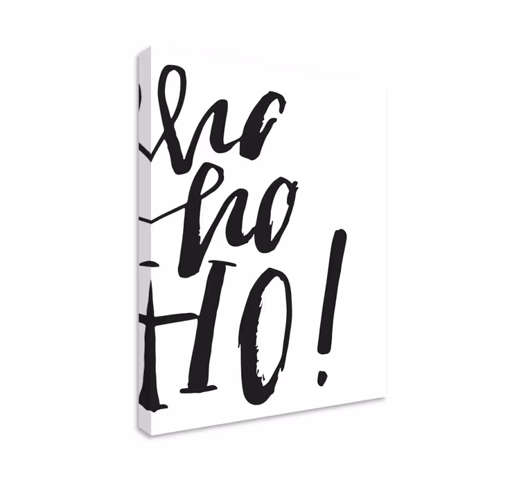 Ho ho! Vánoční obraz - TenStickers