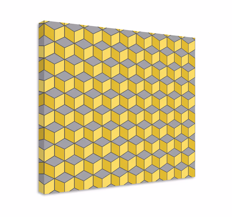 Pantone sqaures 3d obrazy na plátně - TenStickers